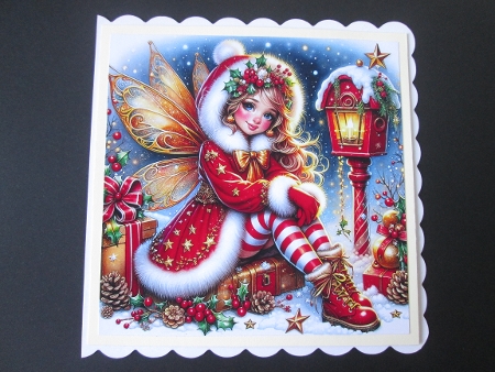 Festive Christmas Fairy - Illustrations for Cards, Mini kits & Designers by BELINDA ABRAHAM