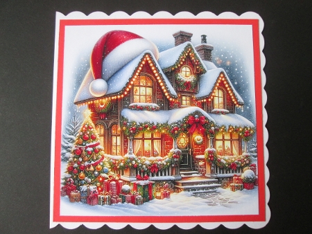 Christmas Cottage - Illustrations for Cards, Mini kits & Designers by BELINDA ABRAHAM