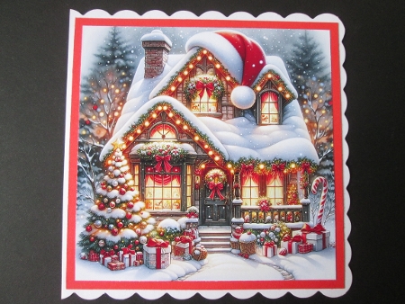 Christmas Cottage - Illustrations for Cards, Mini kits & Designers by BELINDA ABRAHAM