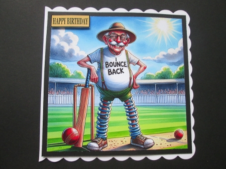 Grandpa bounce back cricketer REQUESTED by BELINDA ABRAHAM