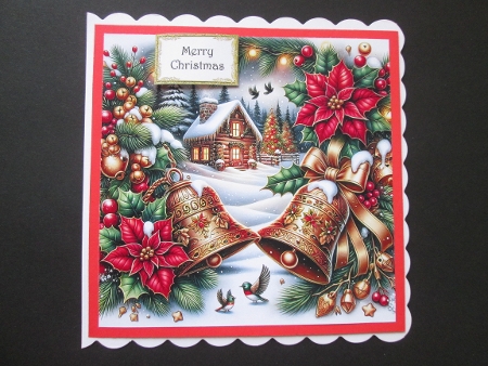 Golden Bells - Illustrations for Cards, Mini kits & Designers by BELINDA ABRAHAM