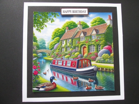 Narrow Boats by BELINDA ABRAHAM