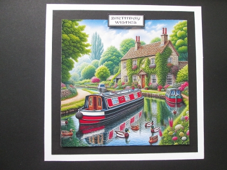 Narrow Boats by BELINDA ABRAHAM