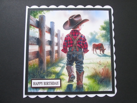 Little Cattle Boy - Illustrations for Cards, Mini kits & Designers by BELINDA ABRAHAM