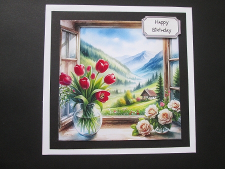 Spring tulips 2 by BELINDA ABRAHAM