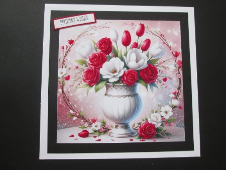 Roses and tulips flowers by BELINDA ABRAHAM