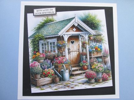 Garden Shed by BELINDA ABRAHAM