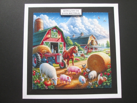 Busy Farm by BELINDA ABRAHAM