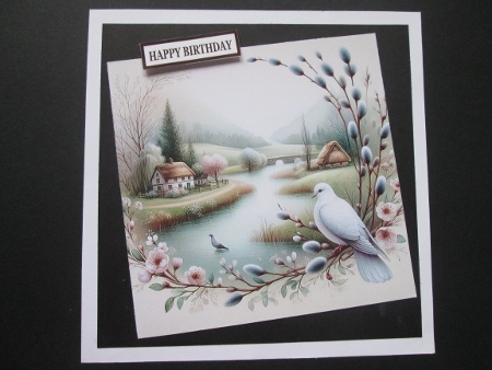 Peaceful Spring Landscape by BELINDA ABRAHAM