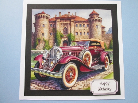 Classic Car  by BELINDA ABRAHAM