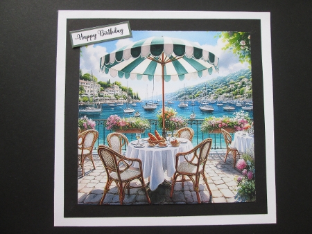 Seaside Cafe Terras by BELINDA ABRAHAM