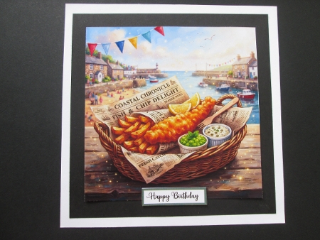 Seaside chippy  by BELINDA ABRAHAM