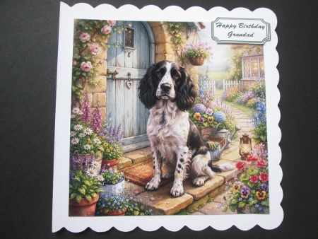 Door  step dogs 3 by BELINDA ABRAHAM