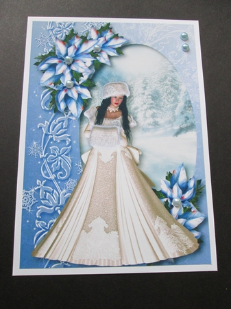 Lady Winter De Poinsettia by BELINDA ABRAHAM