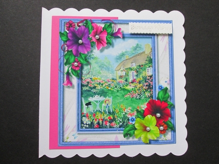Teatime in the Flower Garden  by BELINDA ABRAHAM