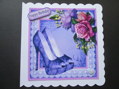 Lovely Shoes and Roses  by BELINDA ABRAHAM