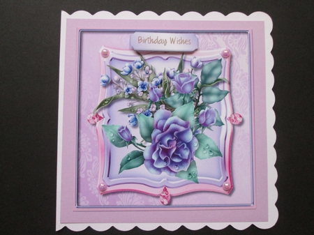 Beautiful Lilac Roses and Blossom  by BELINDA ABRAHAM
