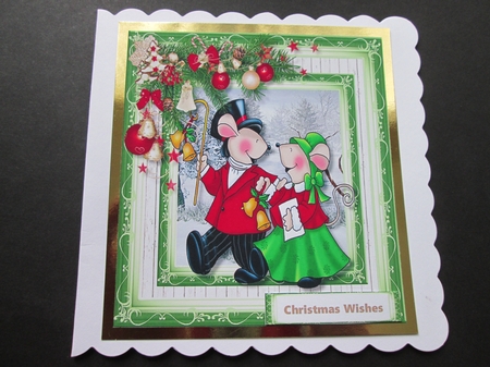Carol Singing Mice by BELINDA ABRAHAM