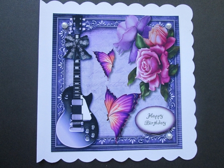 Beautiful Belleep Roses and Butterfly's by BELINDA ABRAHAM