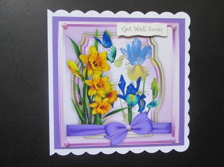 Beautiful Daffodils and Irises  by BELINDA ABRAHAM