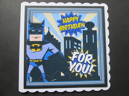 For You! Your Super Hero Batman 8x8 by BELINDA ABRAHAM