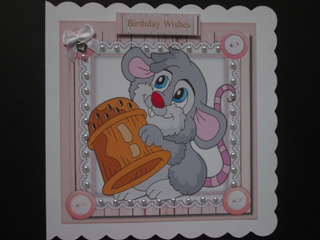 Cute Llittle Sewing Mouse,   by BELINDA ABRAHAM