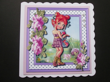 Beautiful Springtime Girl  by BELINDA ABRAHAM