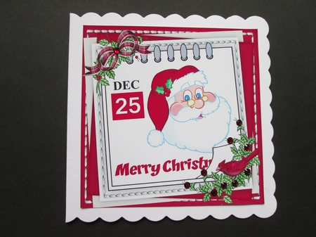 Merry Christmas From Santa  by BELINDA ABRAHAM