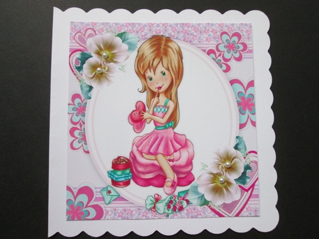 Little Miss Valentine  by BELINDA ABRAHAM
