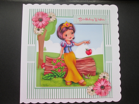  Beautiful Snow White  by BELINDA ABRAHAM
