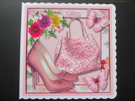 Bag Shoes and Butterflys 1 by BELINDA ABRAHAM