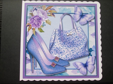Bag Shoes and Butterflys 2 by BELINDA ABRAHAM