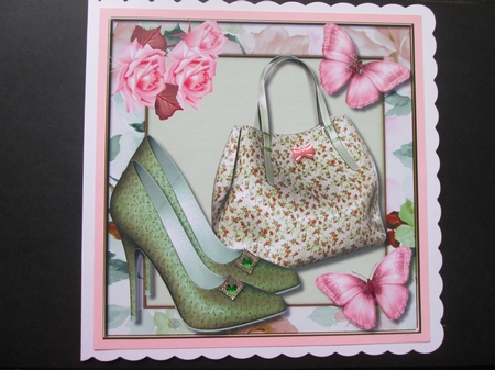 Bag Shoes and Butterflys   3 by BELINDA ABRAHAM