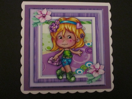 Little Miss Cutie by BELINDA ABRAHAM