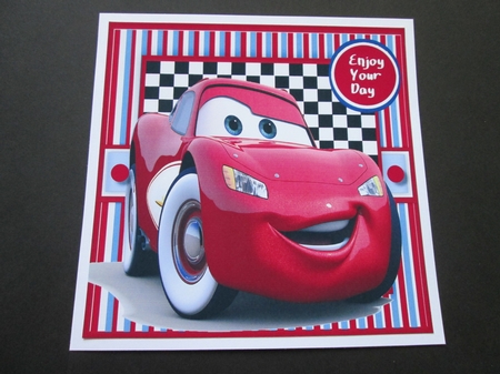 Star Car in Red by BELINDA ABRAHAM
