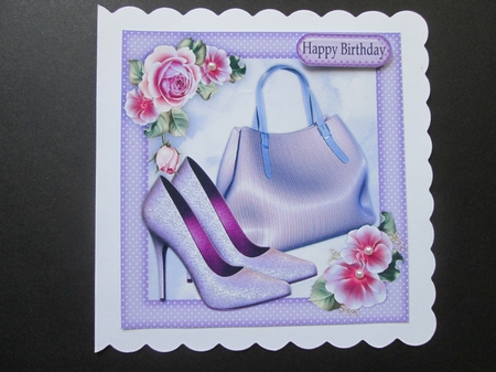 Lilac Shoes for Someone Special by BELINDA ABRAHAM