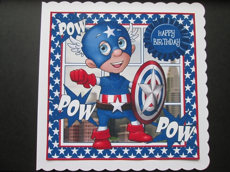 Kid America Birthday Mini Kit by BELINDA ABRAHAM