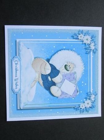 Beautiful Teddy Blue by BELINDA ABRAHAM