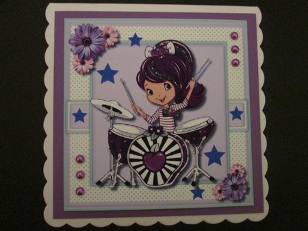 Rock it Drummer Girl   by BELINDA ABRAHAM