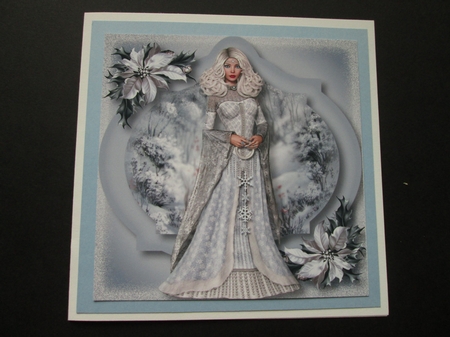 The Ice Princess 8x8 by BELINDA ABRAHAM