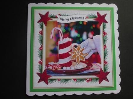 Quickneasy Christmas Card Front 3 by BELINDA ABRAHAM