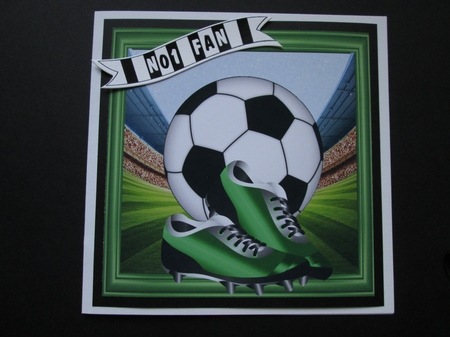 Football & Football Boots 8x8 by BELINDA ABRAHAM