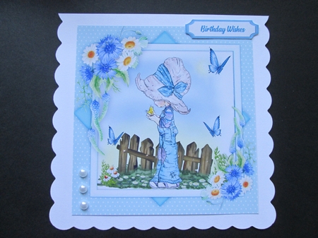 Daisys and Cornflowers by BELINDA ABRAHAM