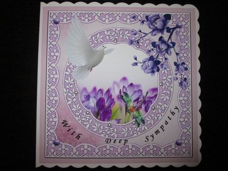 With Sympathy 3 quick card by BELINDA ABRAHAM