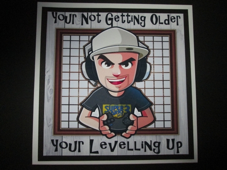 Levelling up! 8x8 by BELINDA ABRAHAM
