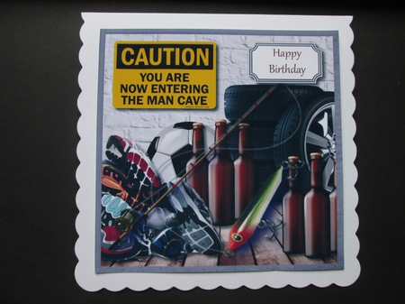 Man Cave by BELINDA ABRAHAM