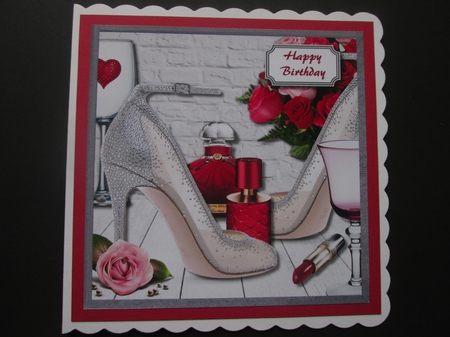 Beautiful milestone card for the ladies by BELINDA ABRAHAM