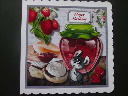 Jam and cream scone? ...dont mind if I do! by BELINDA ABRAHAM