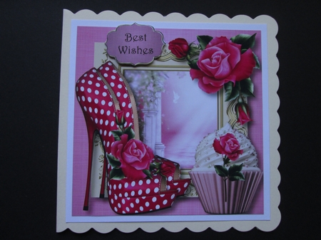 Eccentric Shoes, Cupcake & Roses Bumper Kit by BELINDA ABRAHAM