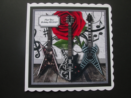 Hope your Birthday ROCKS! by BELINDA ABRAHAM